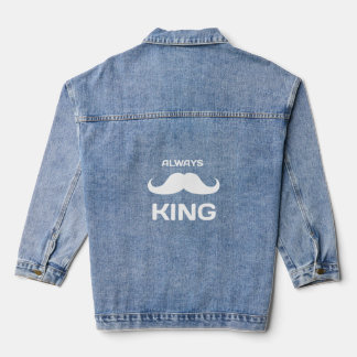 Veste En Jean Toujours King 👑