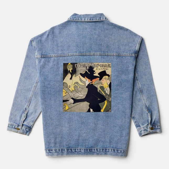 Veste En Jean Toulouse-Lautrec - Divan Japonais (Verso)