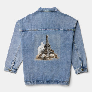 Veste En Jean Tour Eiffel