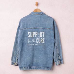 Veste En Jean traitement de sensibilisation au cancer Denim Jack