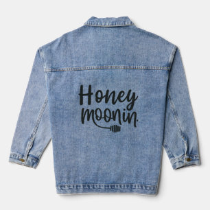 Veste En Jean TRIXIE Rétro Thème Années 70 Mariée en Lune de Mie