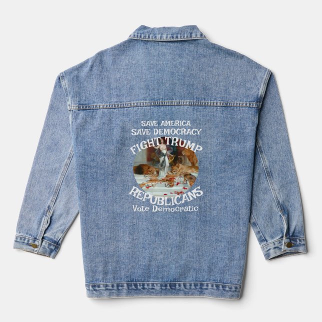 Veste En Jean Trump (Verso)