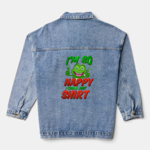 Veste En Jean Tu es bizarre, je te garde, drôle Raccoon et opss