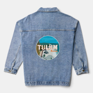 Veste En Jean Tulum Mexique Grande idée cadeau