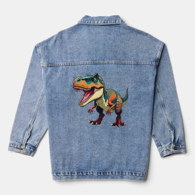 Veste En Jean Tyrannosaurus Rex (Verso)
