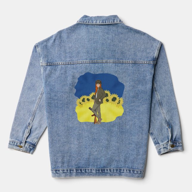 Veste En Jean Ukrainienne (Verso)