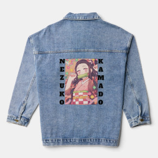 Veste En Jean Un design moderne et élégant avec Nezuko