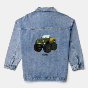 Veste En Jean Un Green Monster truck