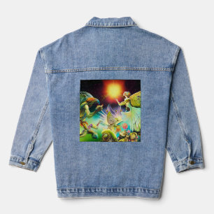 Veste En Jean Une époque de peinture à l'huile repensée