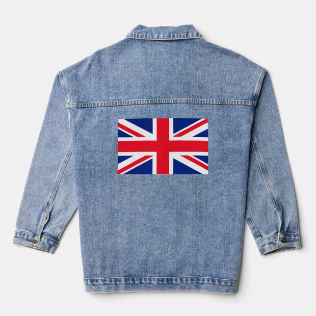 Veste En Jean Union Jack (Verso)