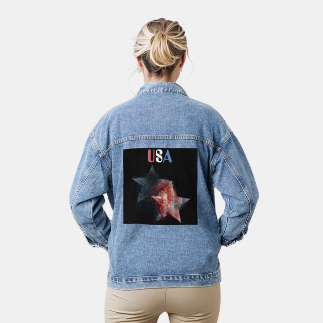 Veste en jean USA (Modèle)