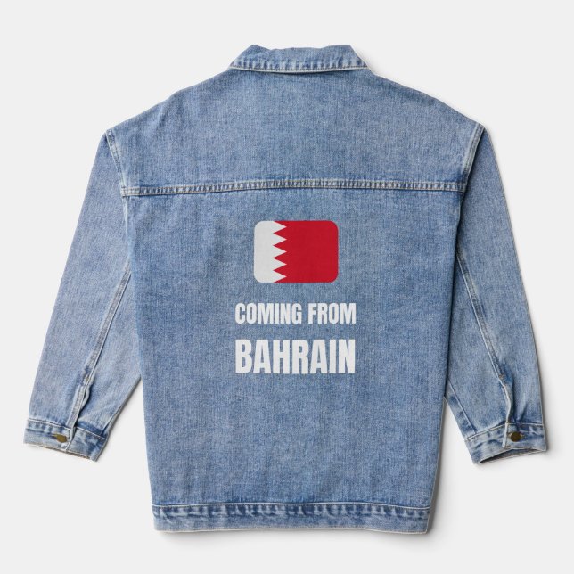 Veste En Jean Venant de Bahreïn (Verso)
