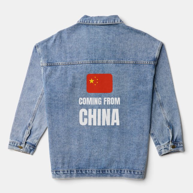Veste En Jean Venant de Chine (Verso)