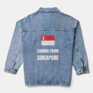 Veste En Jean Venant de Singapour