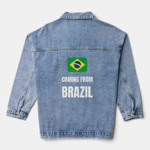 Veste En Jean Venant du Brésil