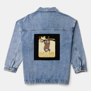 Veste En Jean Venez du côté des paresseux T-Shirt - Blague drôle