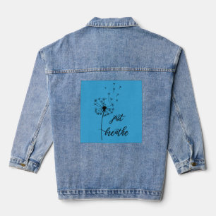 Veste En Jean Vents Murmurants : Respirer simplement Pissenlit