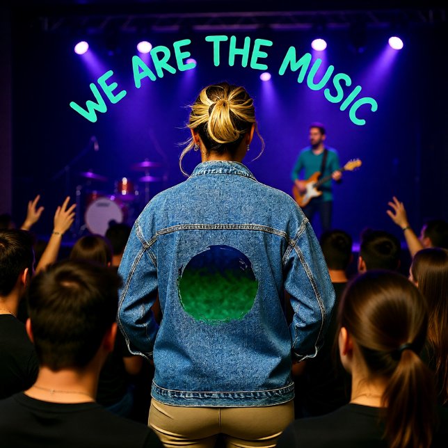 Veste En Jean Vers abyssal (Créateur téléchargé)
