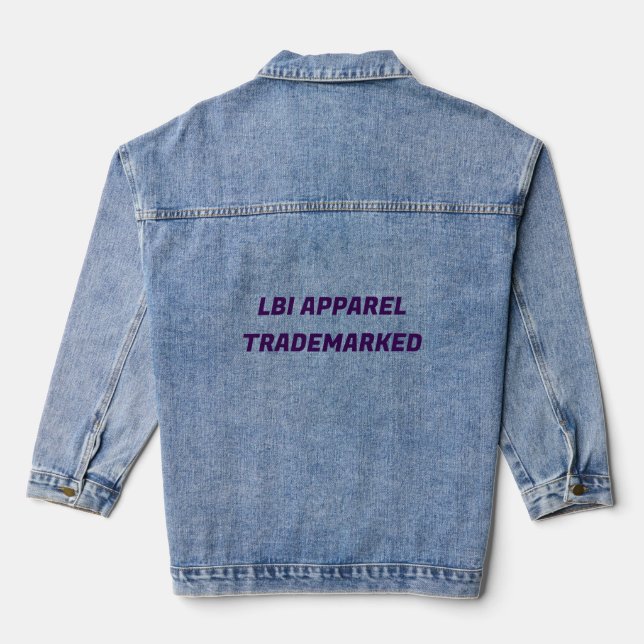 VESTE EN JEAN VÊTEMENT DE MARQUE LBI JACKET (Verso)