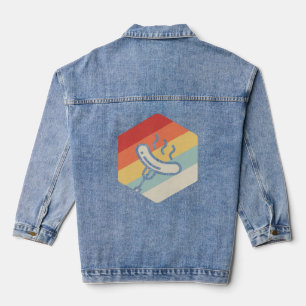 Veste En Jean Viandes fumées Vintages rétro Fabrication de sauci
