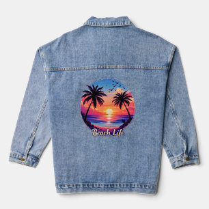 Veste En Jean Vibes Beach Life