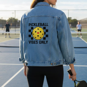 Veste En Jean Vibes de Pickleball uniquement