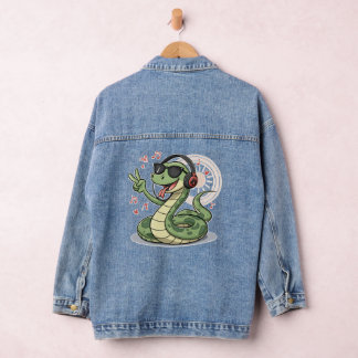 Veste En Jean Vibes musicales de serpent