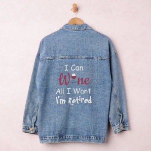 Veste En Jean Vin Tout ce que je veux retraite
