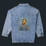 Veste En Jean Vincent Van Gogh - Autoportrait<br><div class="desc">Autoportrait / Portrait de l'artiste / Portrait de l'artiste par Vincent Van Gogh en 1889</div>