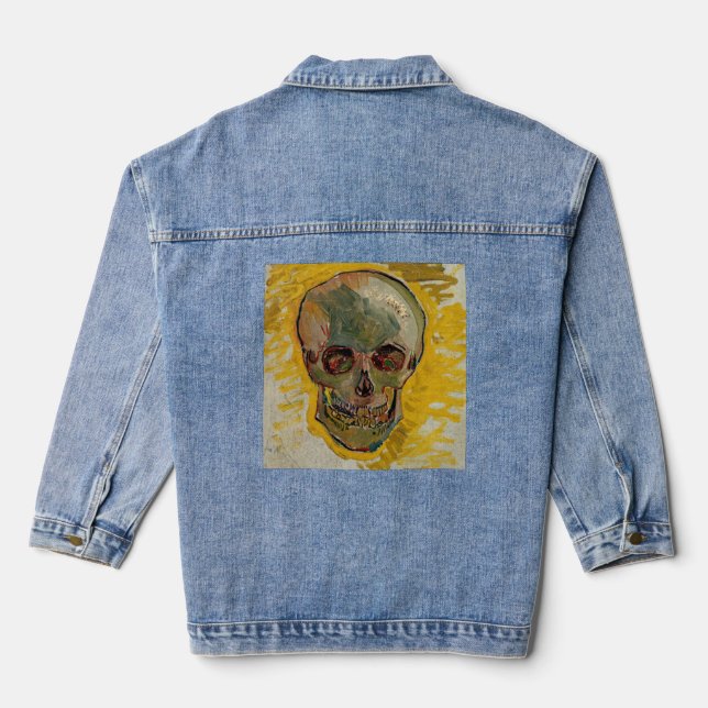 Veste En Jean Vincent van Gogh - Crâne 1887 #2 (Verso)