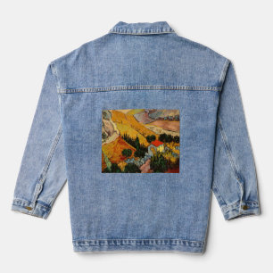 Veste En Jean Vincent van Gogh - Paysage, Maison et Plowman