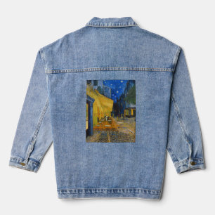 Veste En Jean Vincent van Gogh - Terrasse de café la nuit