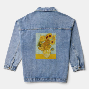 Veste En Jean Vincent Van Gogh - Vase avec douze tournesols