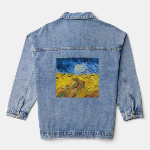 Veste En Jean Vincent van Gogh - Wheatfield with Crows