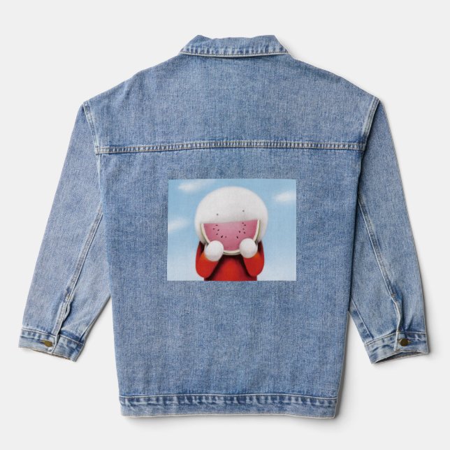 VESTE EN JEAN VISAGE HEUREUX DOUG HYDE (Verso)