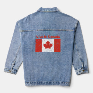 Veste En Jean Vive le Canada