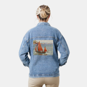 Veste En Jean Voile