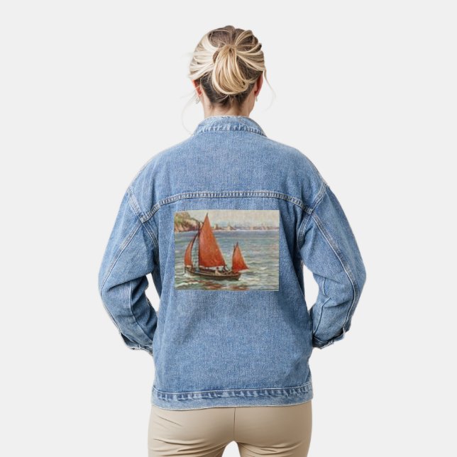 Veste En Jean Voile (Modèle)