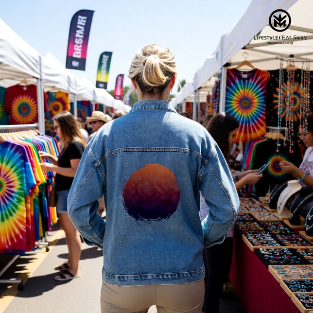 Veste En Jean Voile de braise (Créateur téléchargé)