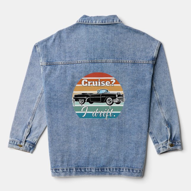 Veste En Jean voiture (Verso)