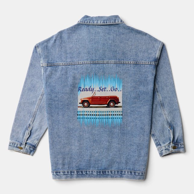 Veste En Jean voiture (Verso)