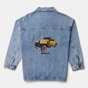 Veste En Jean Voiture jaune classique 1931