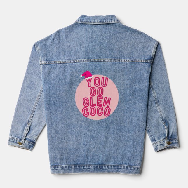 Veste En Jean Vous Allez Glen Coco (Verso)