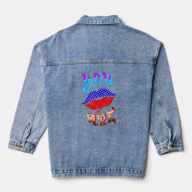 Veste En Jean Vous Êtes (Verso)