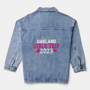 Veste En Jean Voyage à Oakland pour l'enterrement de vie de jeun