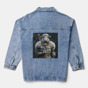Veste En Jean Warrior Aries 3D Animation en acier illustration