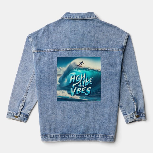 Veste En Jean Waves & Wanderlust Collection (Verso)