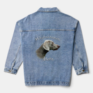 Veste En Jean Weimaraner Maman 2