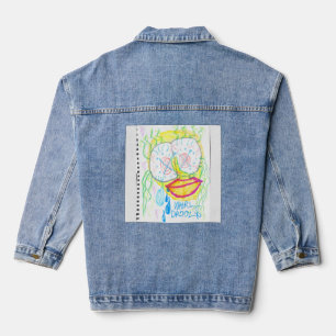 Veste En Jean "WHiRL-DROOL$" par thaddeus & crimson's Adam Moyer