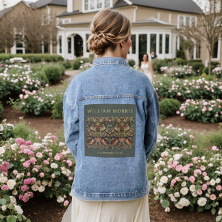 Veste En Jean William Morris Strawberry Thief femmes